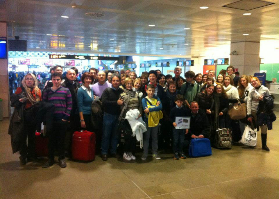 Gruppo in viaggio con la musica